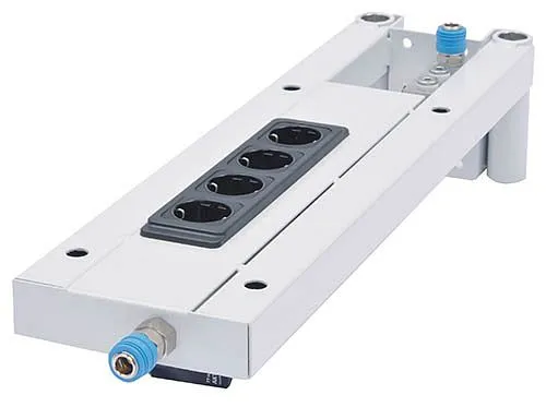 Alimentation électrique Bedrunka+Hirth pour cadre de construction de ligne de travail 40/07/01