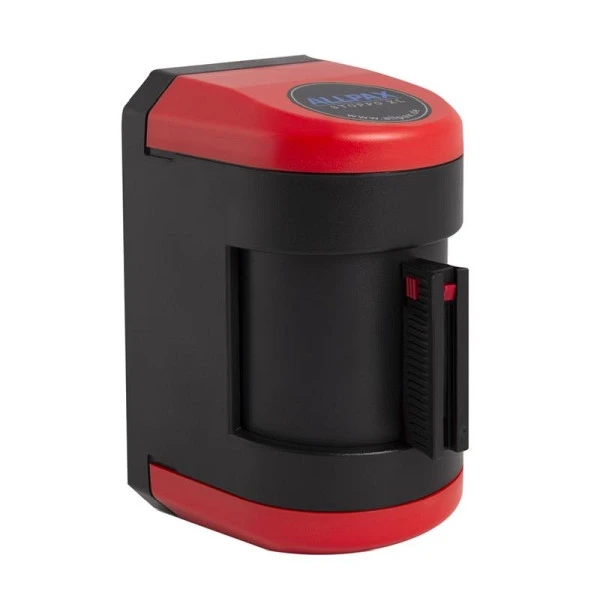 ALLPAX STOPPO XL barrière à cordon pivotante rouge 45 m cassette ABS rouge noir 10011735