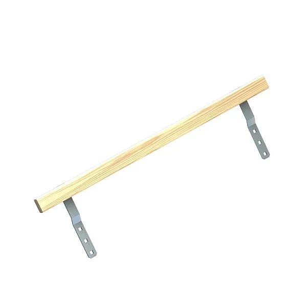 Main courante en bois Wellhöfer pour escaliers de grenier GutWood/SteelBlue 510