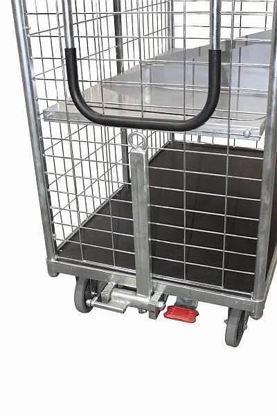 Accouplement et timon VARIOfit pour chariots de préparation de commandes avec réponse de freinage rsa-000.060